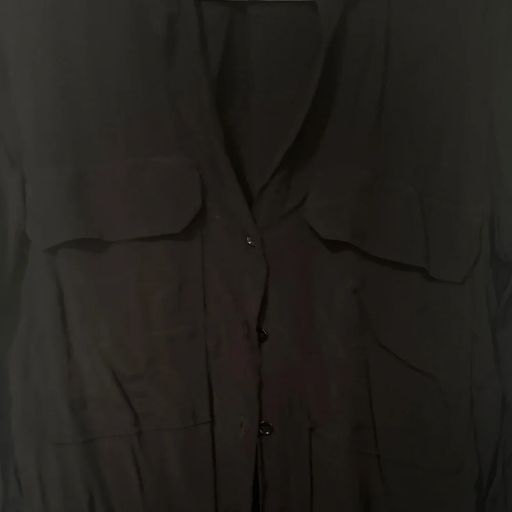 Zara Black Button Down Shirt - Picture 3 of 5